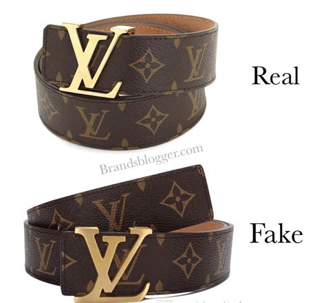 actual louis vuitton against a fake louis vuitton belt|louis vuitton belt scam.